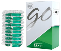 Partyreal Opalescence Go 15 PF frontal mostrando el empaque y beneficio profesional