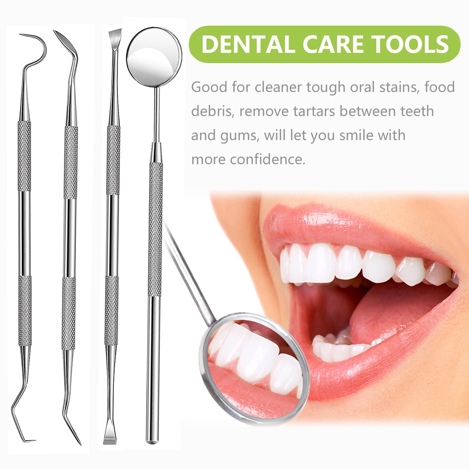 PARYUNGR espejo intraoral en uso, facilita inspección dental precisa
