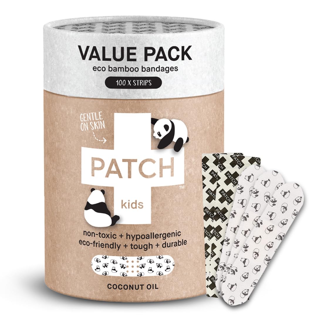 PATCH paquete frontal de 100 vendajes, valor en cantidad y opción ecológica
