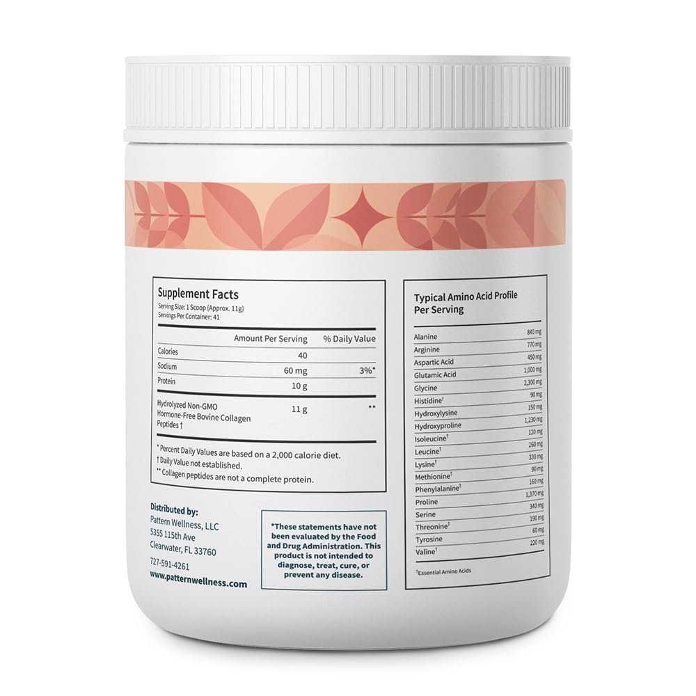 Pattern Wellness cierre y etiqueta detallada, información de origen y certificaciones