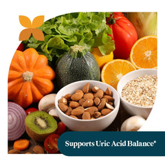 Ingredientes naturales: cereza y semilla de apio Pattern Wellness para equilibrio