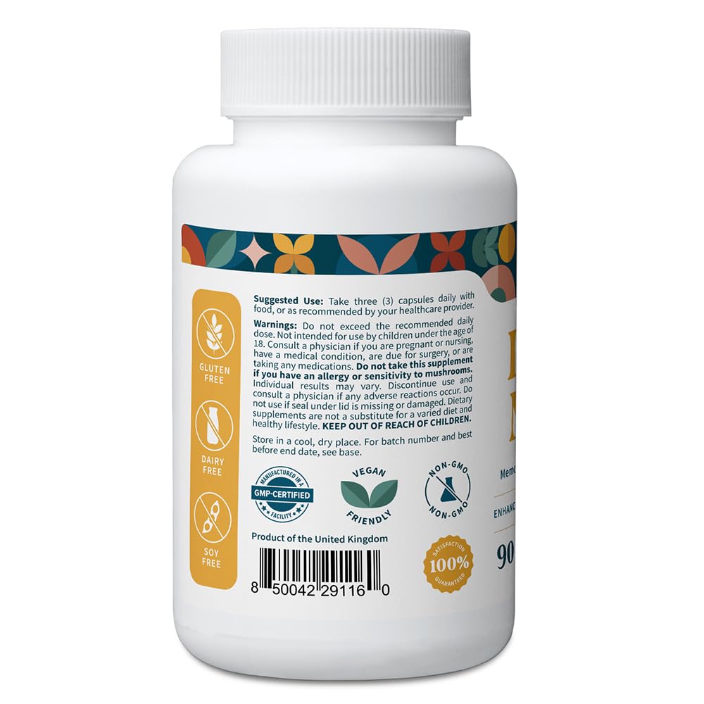 Pattern Wellness etiqueta con detalles de ingredientes y ausencia de alérgenos