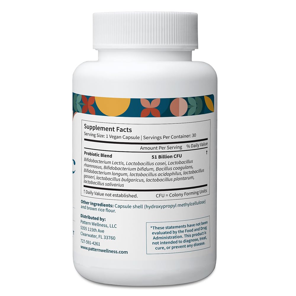 Pattern Wellness probiotic immune balance support for year-round vitality.