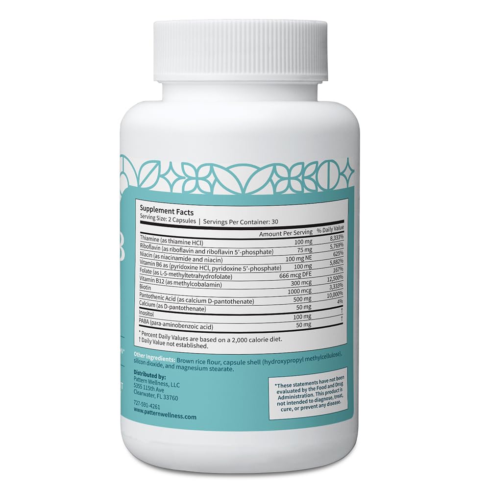 Pattern Wellness lista de ingredientes para transparencia y elección informada