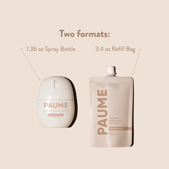 PAUME envase hecho con plástico reciclado posconsumo sostenible