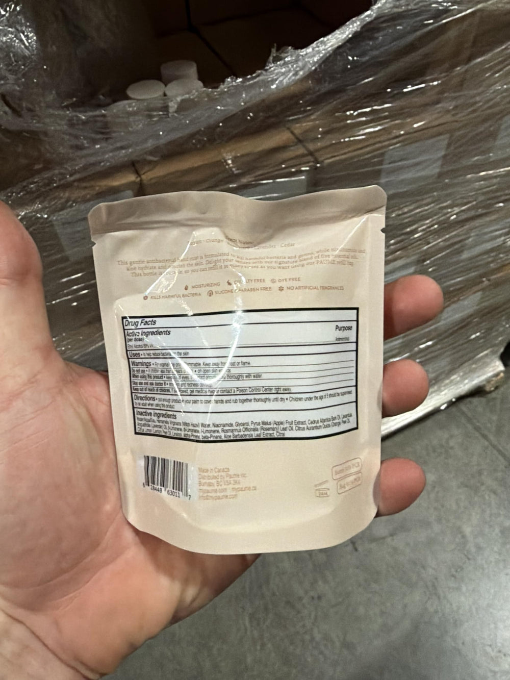 PAUME sugerencia de recarga con bolsa de refill compatible