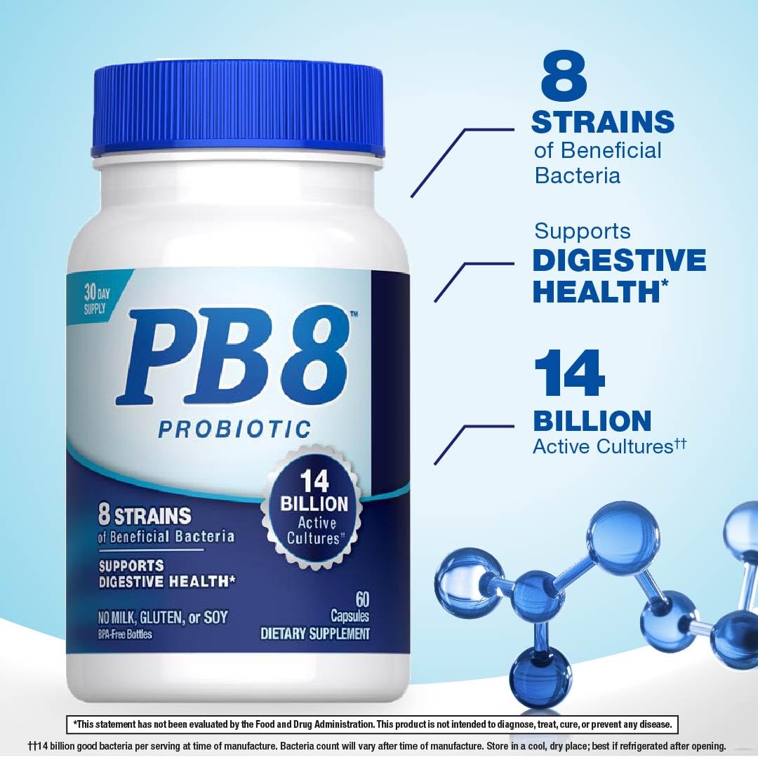 PB8 detalle de etiqueta con lista de cepas y prebiótico