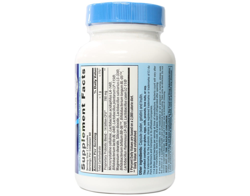 PB8 envase abierto con etiqueta legible para verificar ingredientes seguros