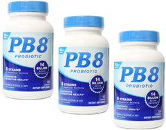 PB8 frente del paquete mostrando el diseño y la marca, fácil identificación