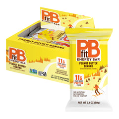 PBfit frente del paquete mostrando seis barras y beneficio conveniencia
