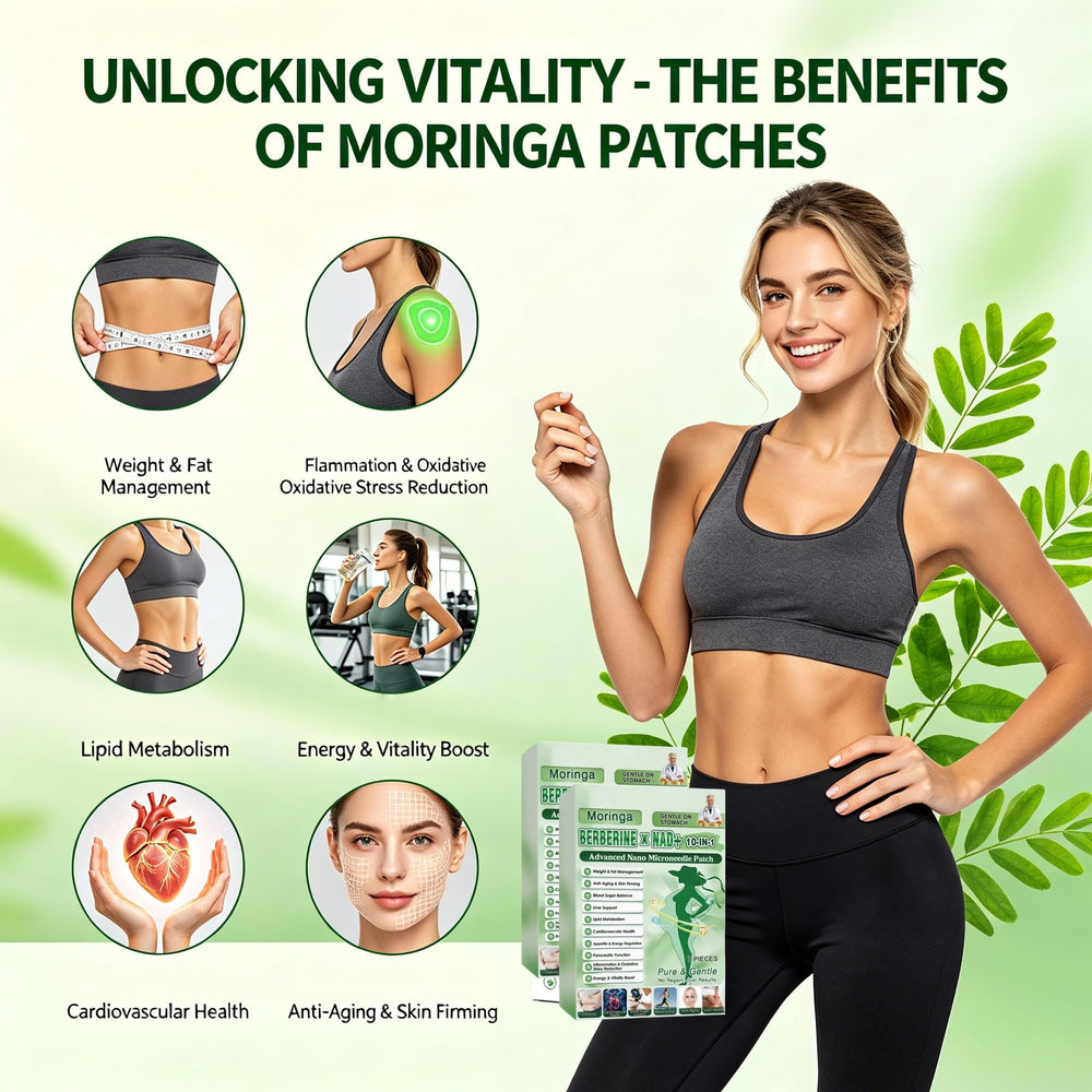 PDLXGIFT etiqueta con ingredientes naturales destacando moringa y berberina