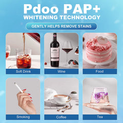 estilo de vida con Pdoo junto a café, elimina manchas de bebidas