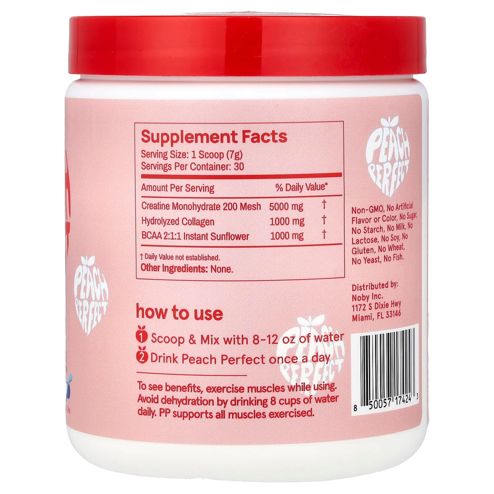 Peach Perfect textura del polvo micronizado sin grumos para mezcla rápida