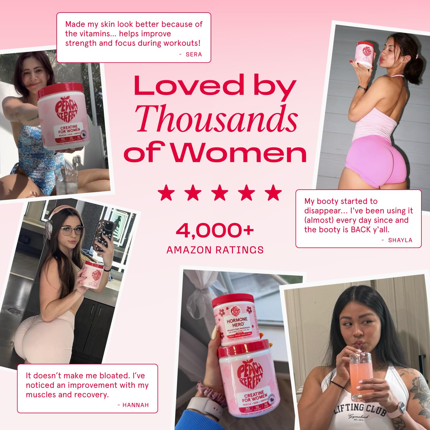 Vaso con mezcla Peach Perfect pink lemonade listo para beber, sabor refrescante