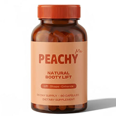 PEACHY Me envase frontal mostrando diseño y beneficio de protección de la fórmula
