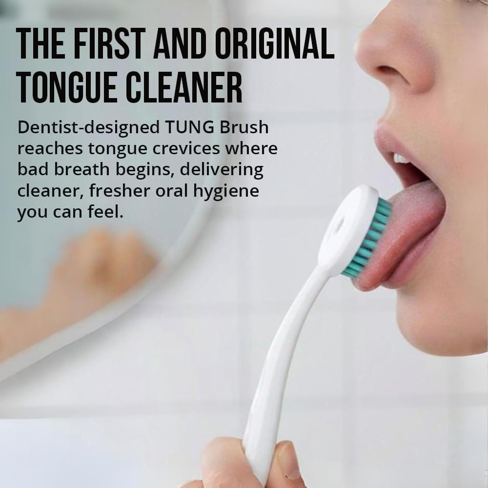 Peak Essentials TUNG Brush detalle de superficie, diseño que arrastra placa
