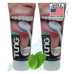 Peak Essentials TUNG Gel vista frontal y envase, muestra beneficio de frescura