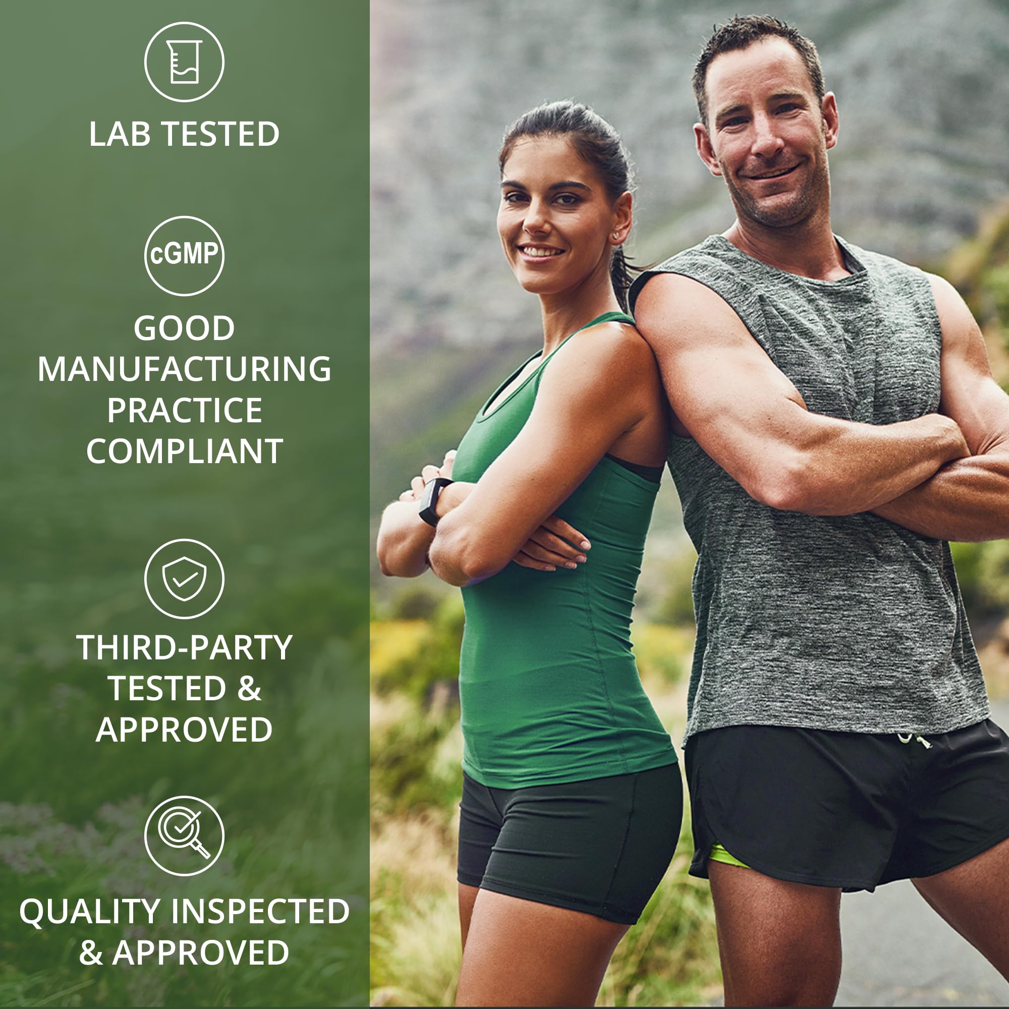 Peak Performance sello GMP y certificaciones que indican control de calidad