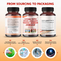 PeakPury etiqueta con ingredientes mostrando transparencia y calidad