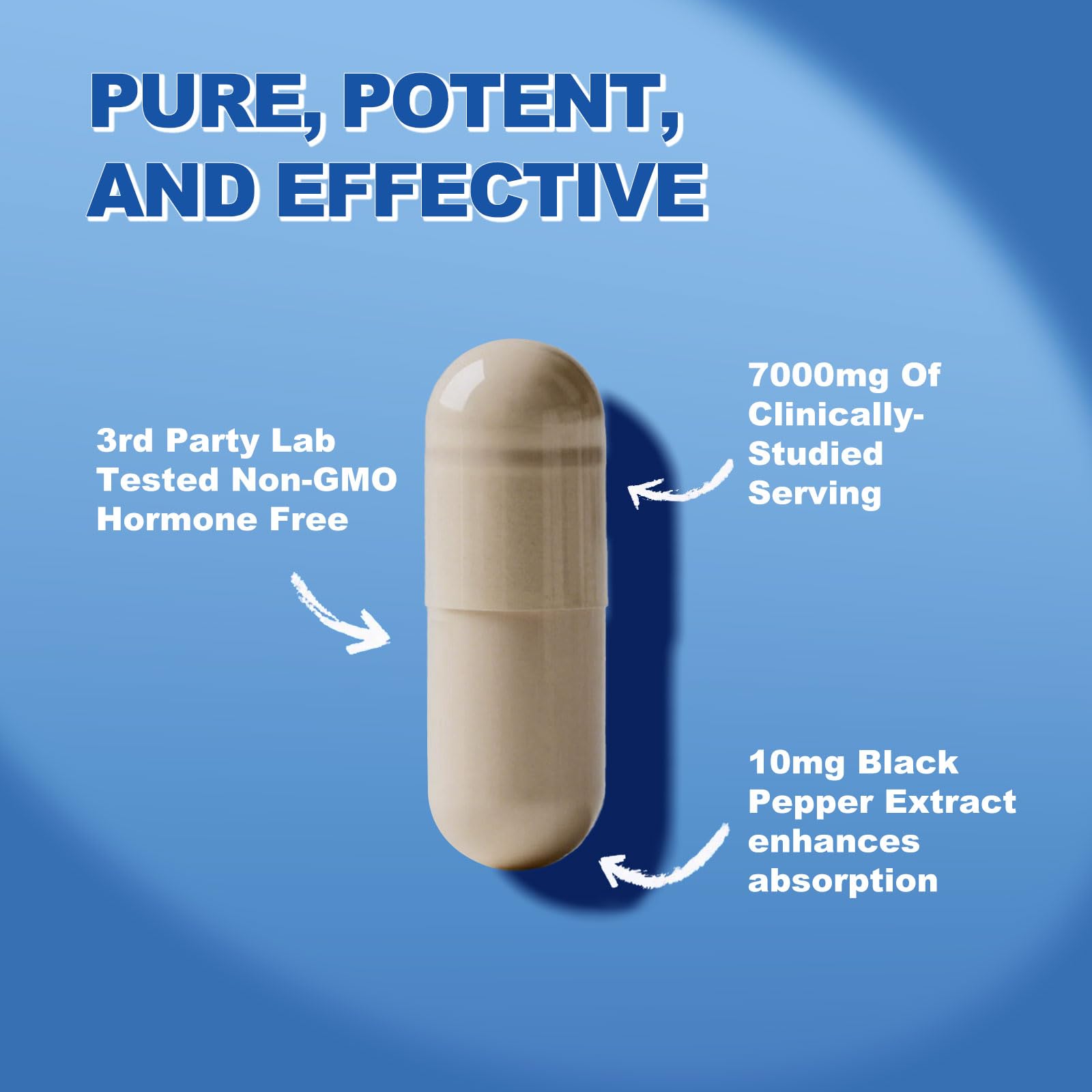 PeakVigor con pimienta negra, extracto para mejor absorción