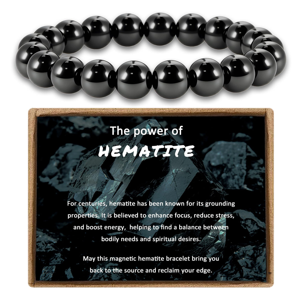 PEALICIOUS vista frontal de pulsera negra, ofrece elegancia diaria