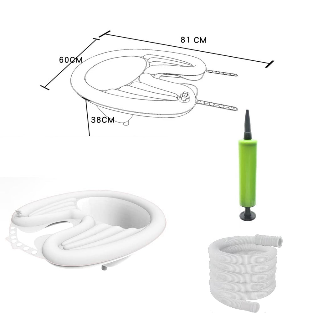 Peaoop lavabo inflable en entorno doméstico mejora la higiene diaria