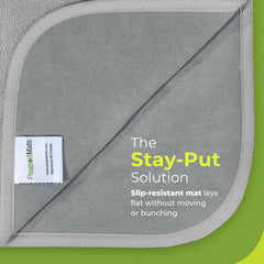 PeapodMats detalle de la capa impermeable que evita filtraciones y protege