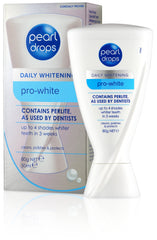 Pearl Drops vista frontal del tubo 50 ml mostrando la marca y presentación