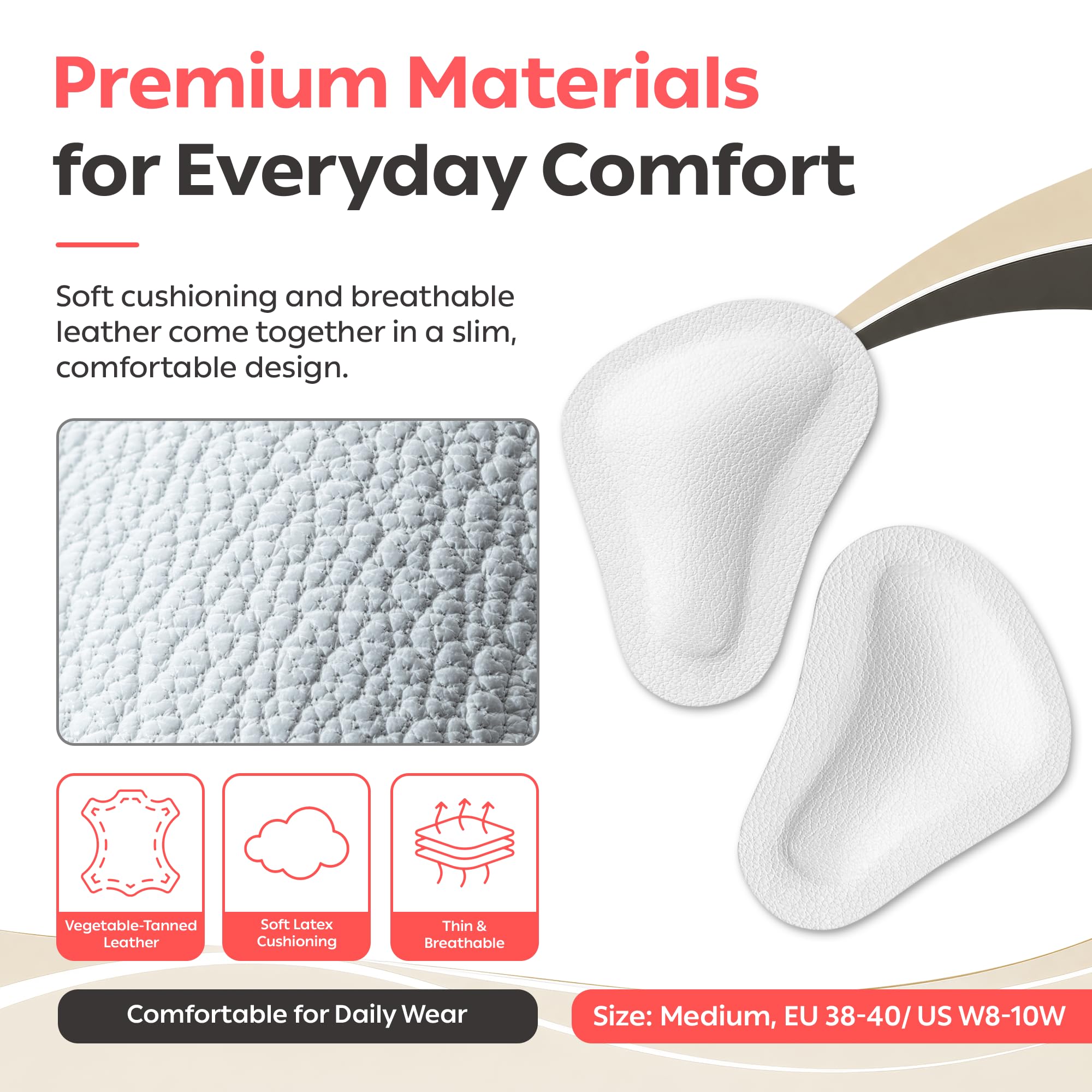 pedag T-Form primer plano cuero curtido al vegetal con detalle de textura y durabilidad