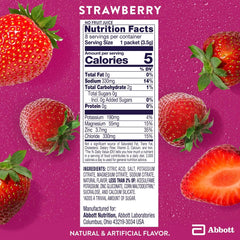 Pedialyte etiqueta con información nutricional y transparencia