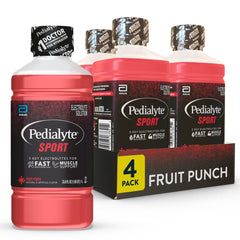 Pedialyte Sport front botella muestra marca y beneficio de reponer electrolitos