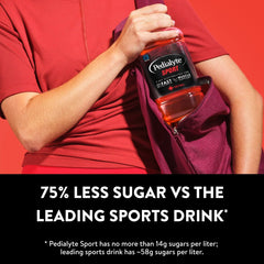 Pedialyte Sport pack de cuatro botellas para hidratación continua en entrenos