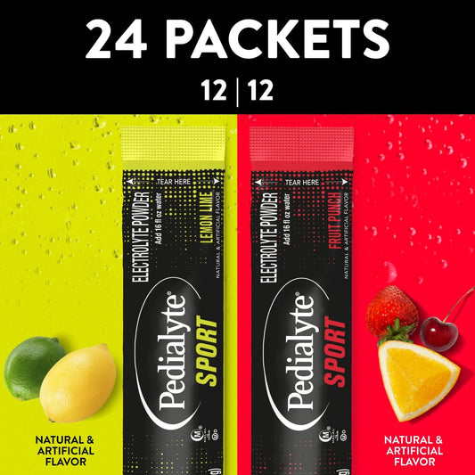 Pedialyte Sport sobre abierto listo para mezclar, práctico para llevar y usar