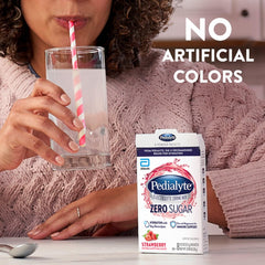 Pedialyte sobre en mano escala y portabilidad para llevar