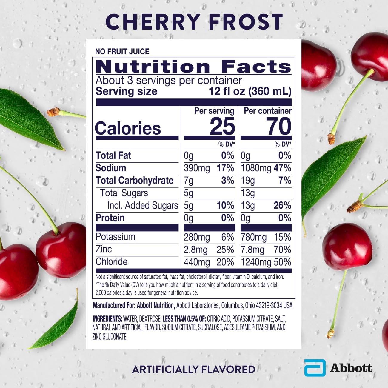 Familia usando Pedialyte Cherry Frost, rehidratación rápida para niños y adultos