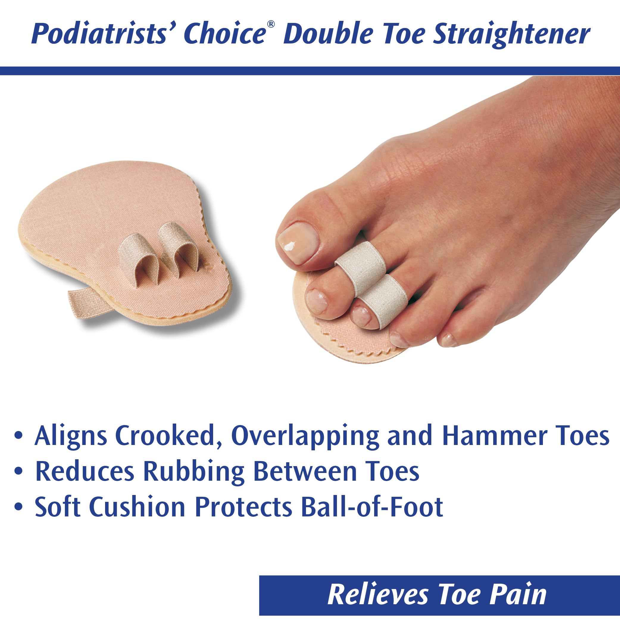 Pedifix separador en uso dentro del zapato reduce fricción al caminar