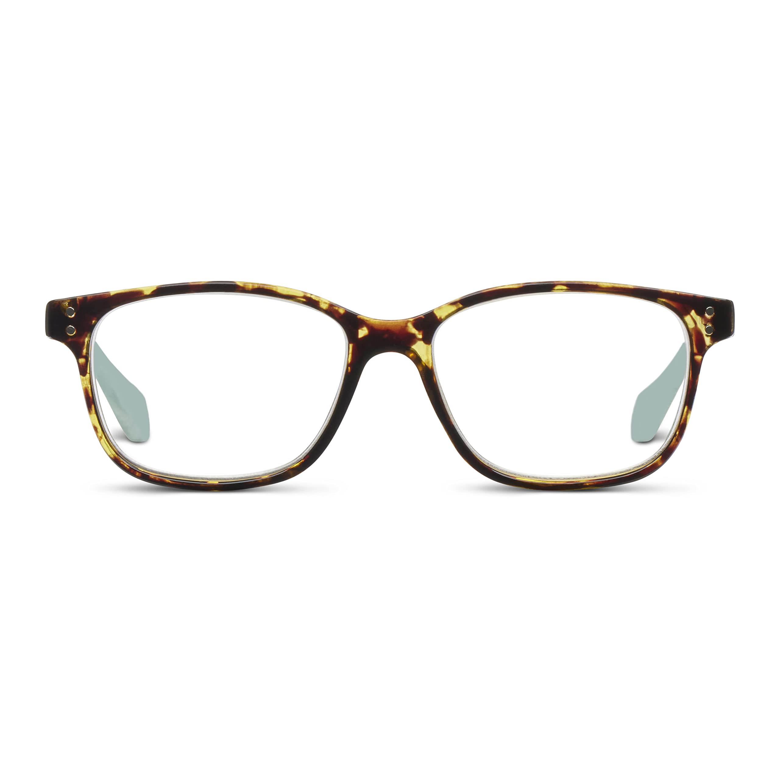 Peepers Nature Walk frontal mostrando montura tortoise aqua y estilo cómodo