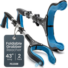 PELEGON vista frontal del par de grabbers, alcance largo seguro