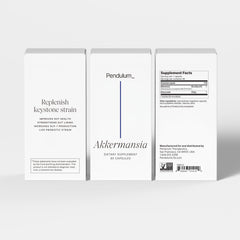 Ingredientes Pendulum con fibra prebiótica destacando soporte para bacterias