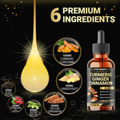 Penhoment agrupación de cúrcuma, jengibre y berberina como ingredientes clave