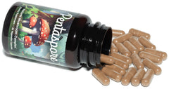Pentaspore etiqueta con lista de ingredientes y certificación GMP