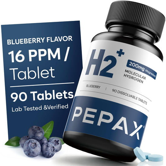 PEPAX frontal del empaque mostrando tabletas y beneficios