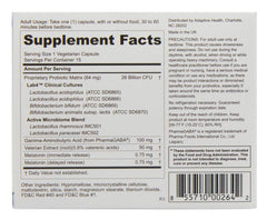 Peptiva probiótico vegetariano que apoya la digestión nocturna.