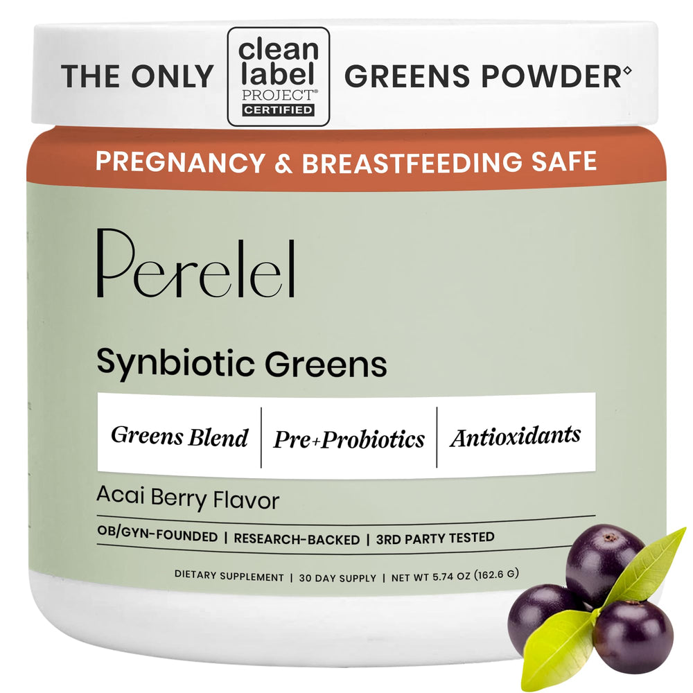 Perelel envase frontal mostrando el diseño y sabor açaí, fácil identificación y consumo