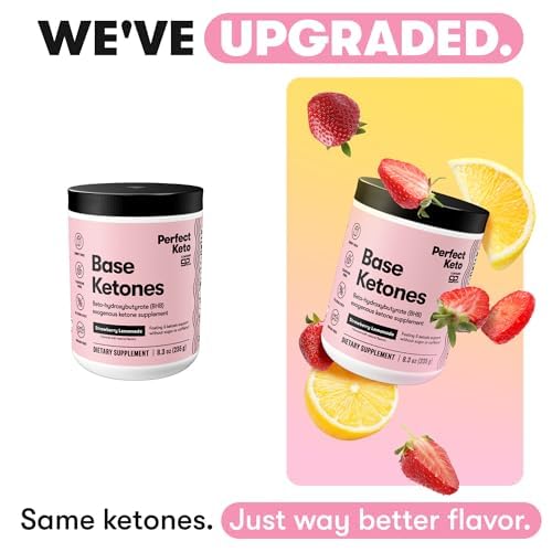 Perfect Keto polvo textura cercana destacando mezcla fina y fácil disolución