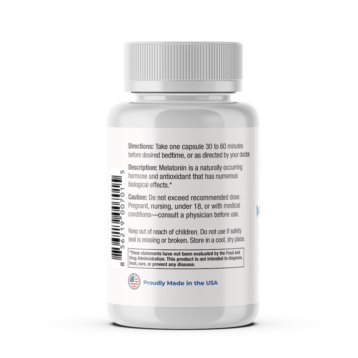 Perfect Vitamin Products usuario leyendo instrucciones demostrando uso responsable