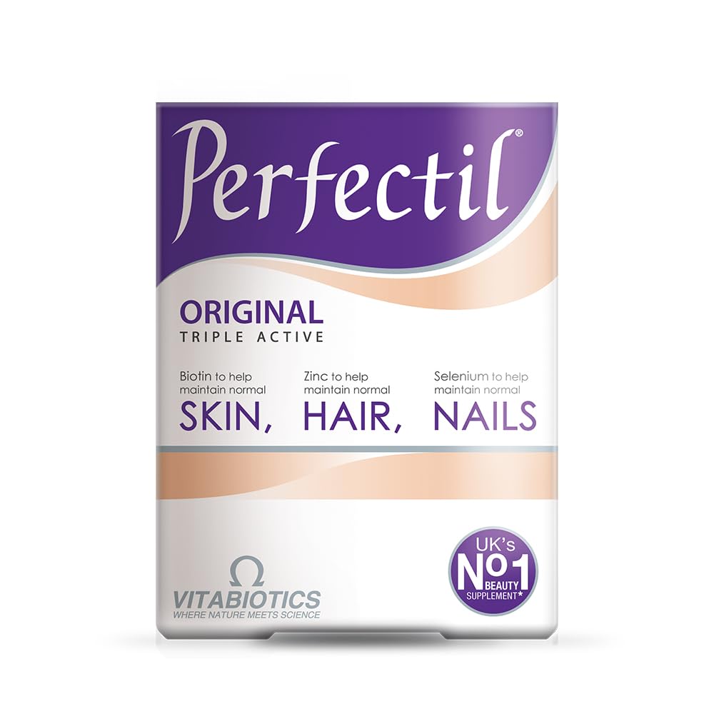 Perfectil envase frontal mostrando 30 comprimidos y beneficios visibles