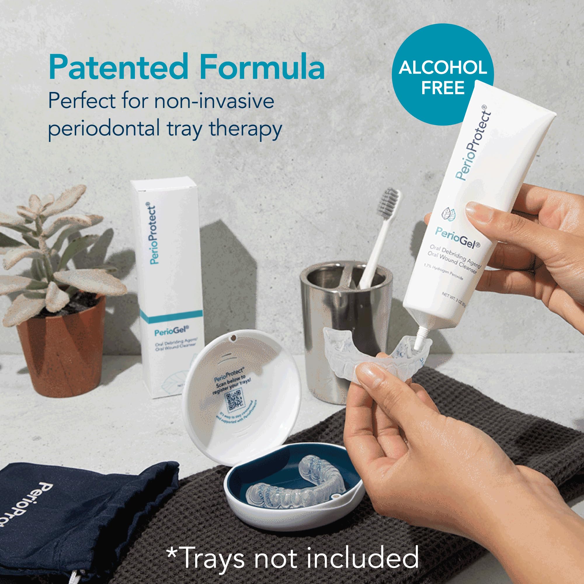Perio Protect en ambiente de baño, integración en rutina diaria de higiene oral