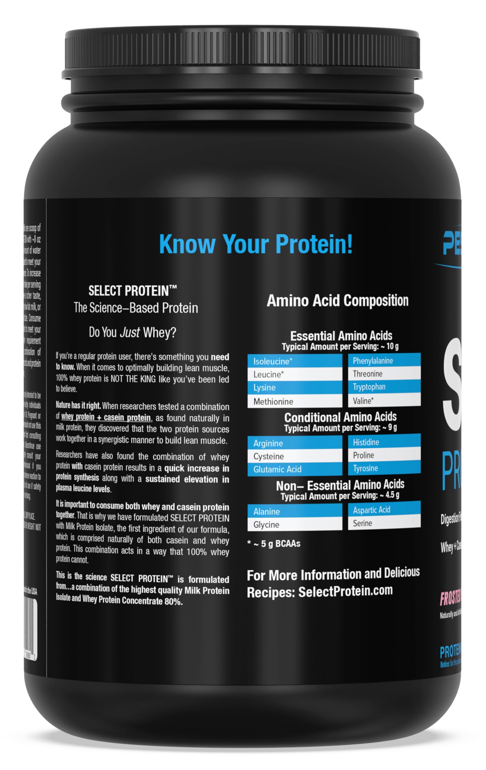 PEScience estilo de vida con proteína postentreno, recuperación práctica