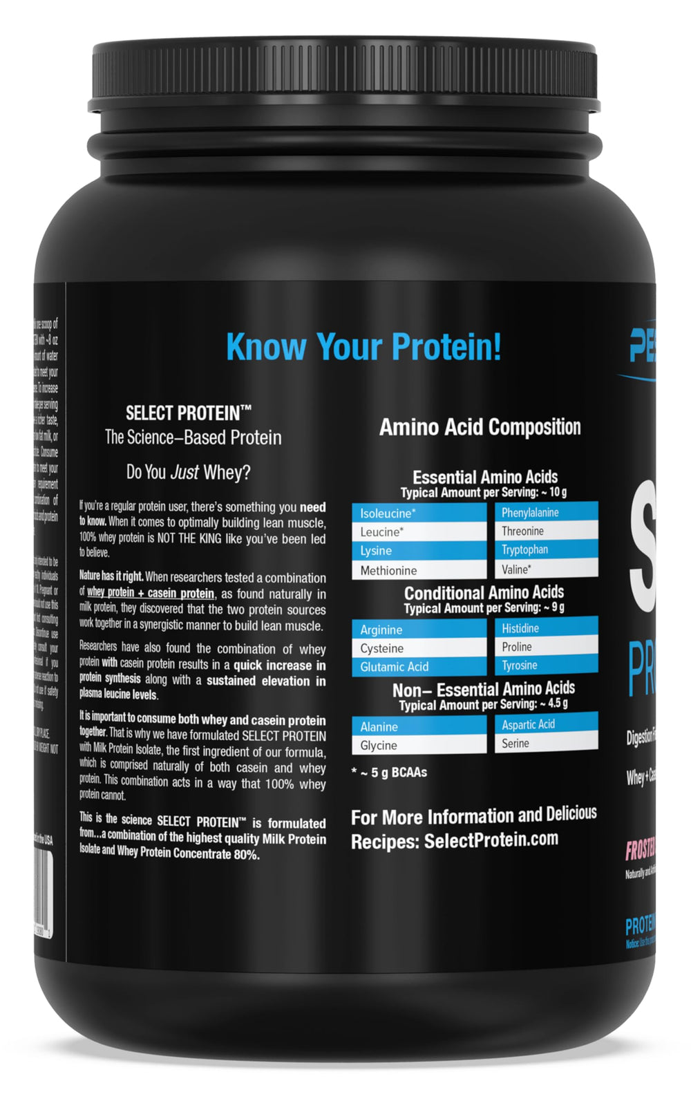 PEScience estilo de vida con proteína postentreno, recuperación práctica